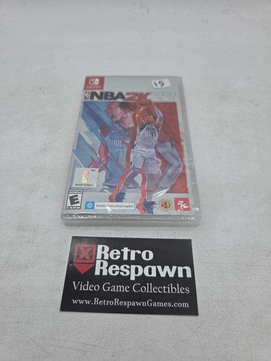 NBA 2K22 - Nintendo Switch (Sealed)