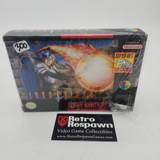 Fire Striker - Super Nintendo (Complete)