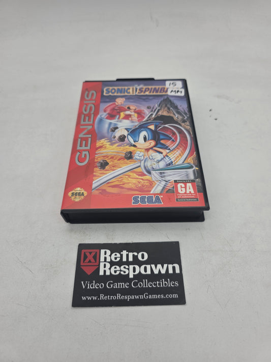 Sonic Spinball - Sega Genesis (Missing Manual)