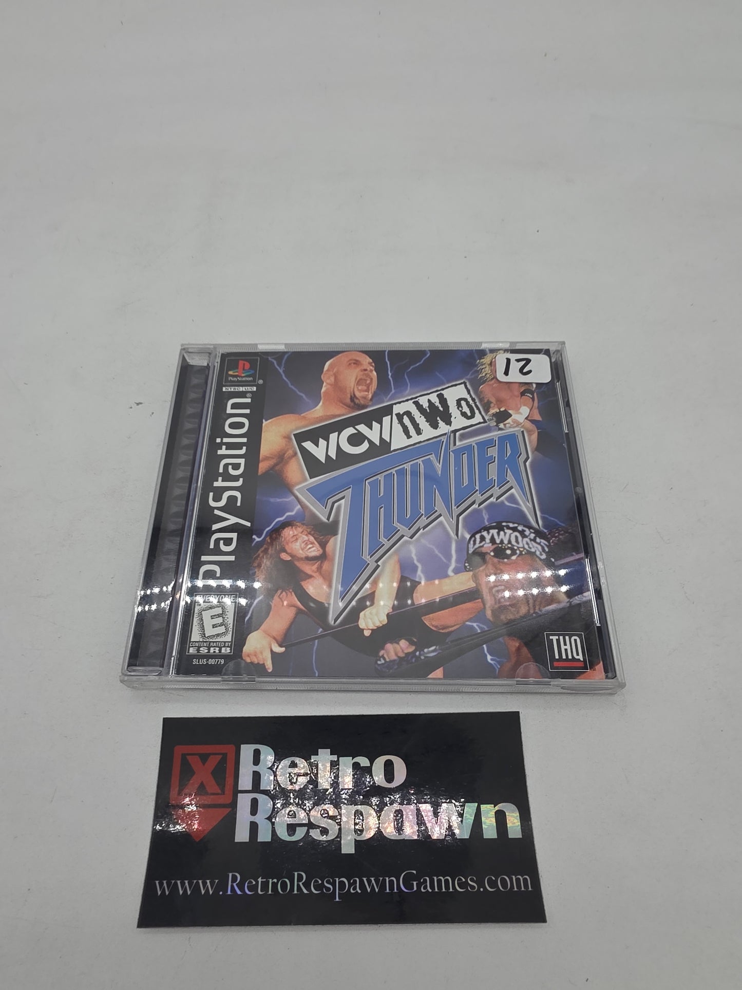WCW nWo Thunder - Playstation (Complete)