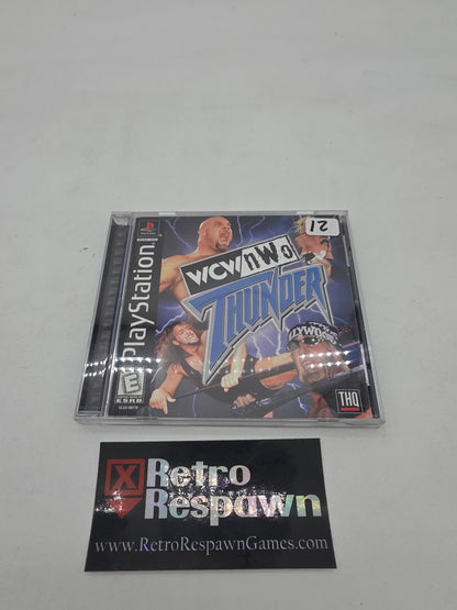 WCW nWo Thunder - Playstation (Complete)