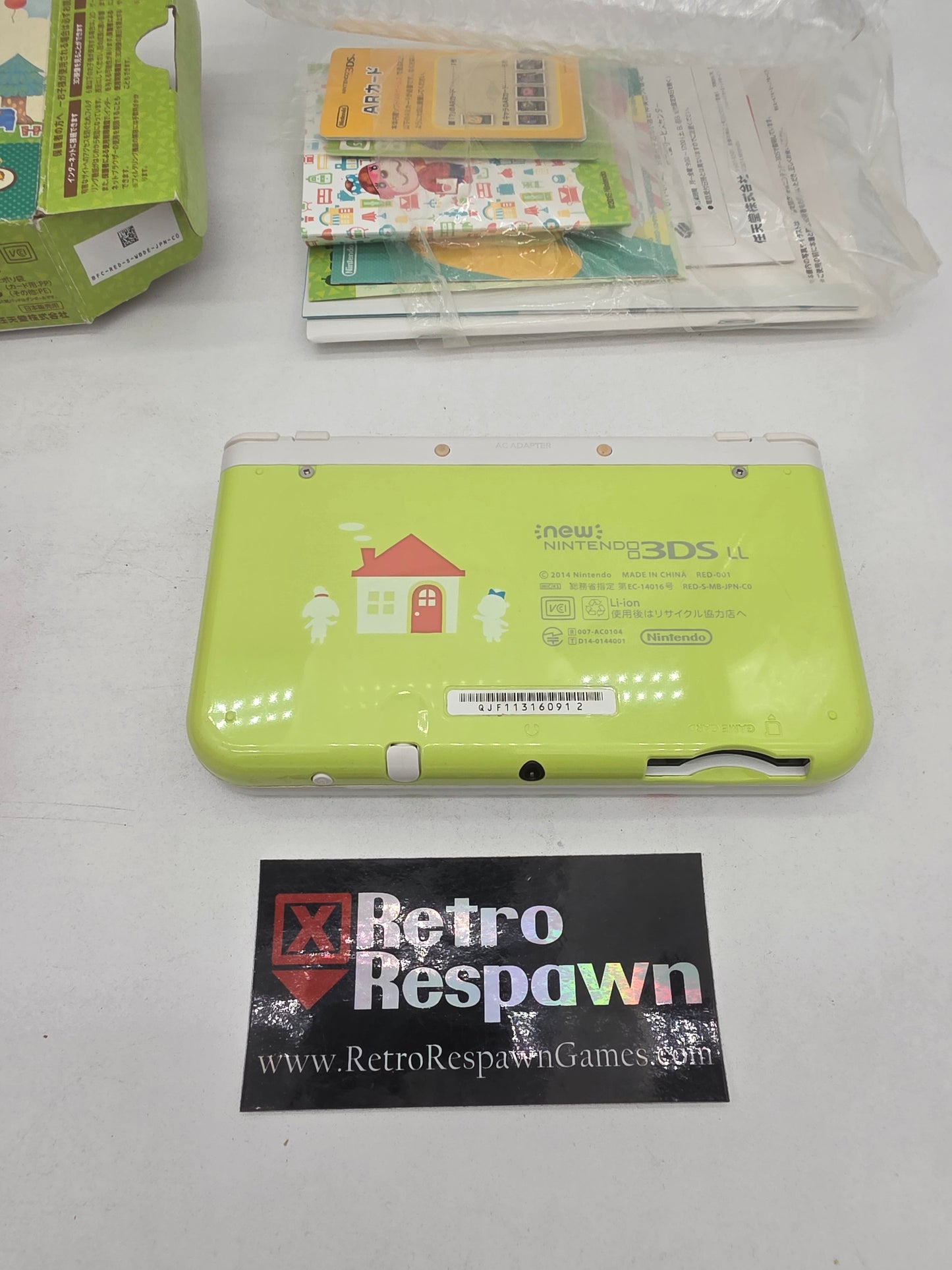Modded New Nintendo 3DS LL Happy Home Designer - JP Nintendo 3DS (Complete)