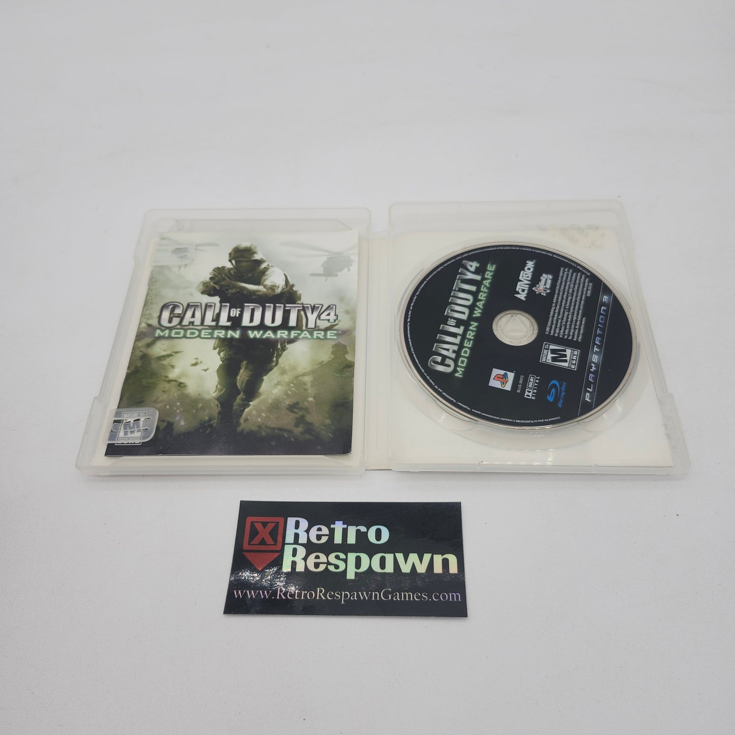 Call ofDuty 4 Modern Warfare - Playstation 3 (Complete)