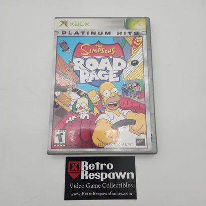 The Simpsons Road Rage [Platinum Hits] - Xbox (Missing Manual)