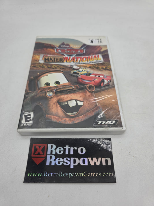 Cars Mater-National Championship - Wii (Complete)