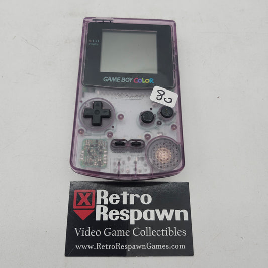 Clear purple Gameboy Color - Gameboy (Console Only)