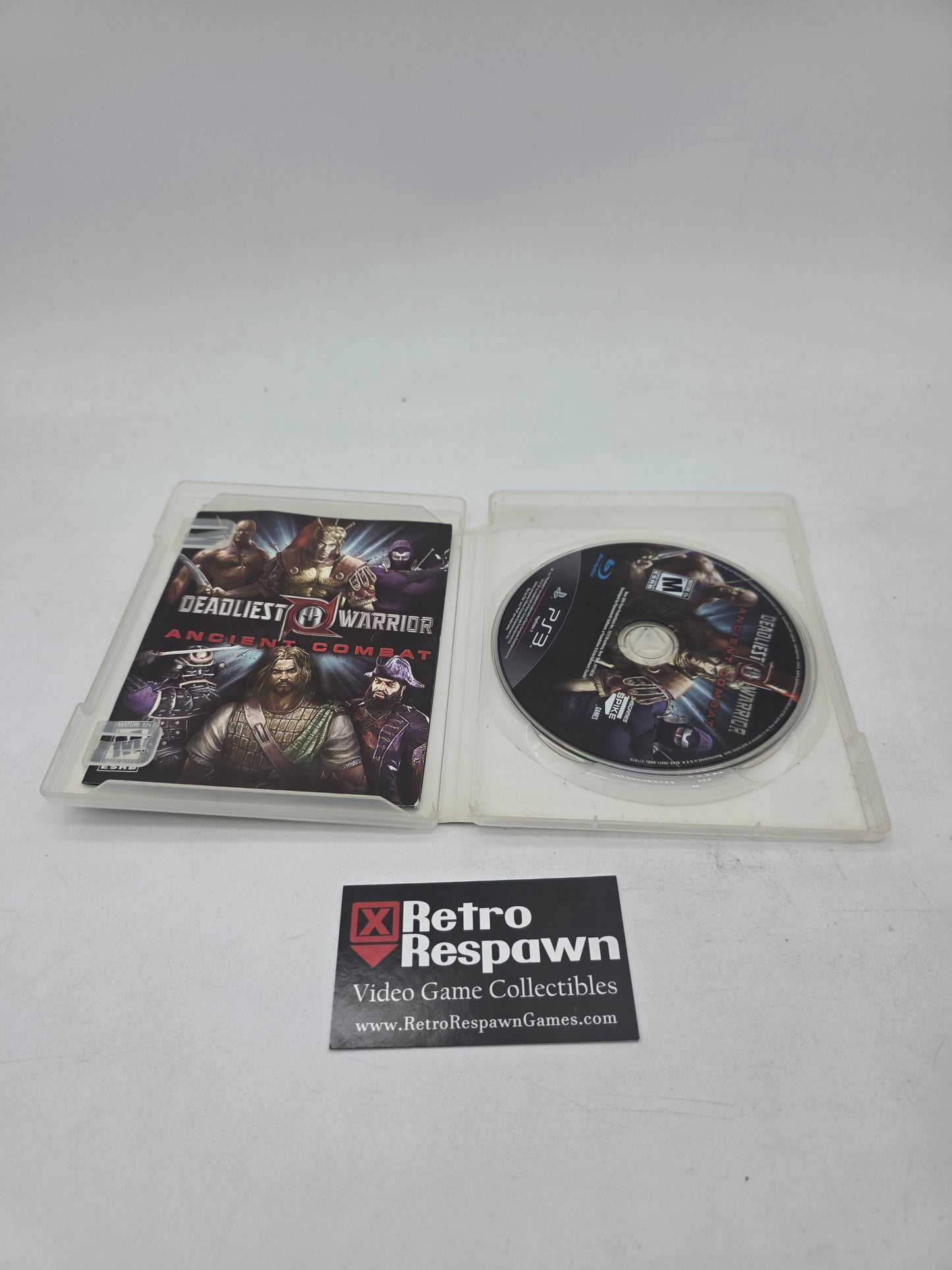 Deadliest Warrior: Ancient Combat - Playstation 3 (Complete)