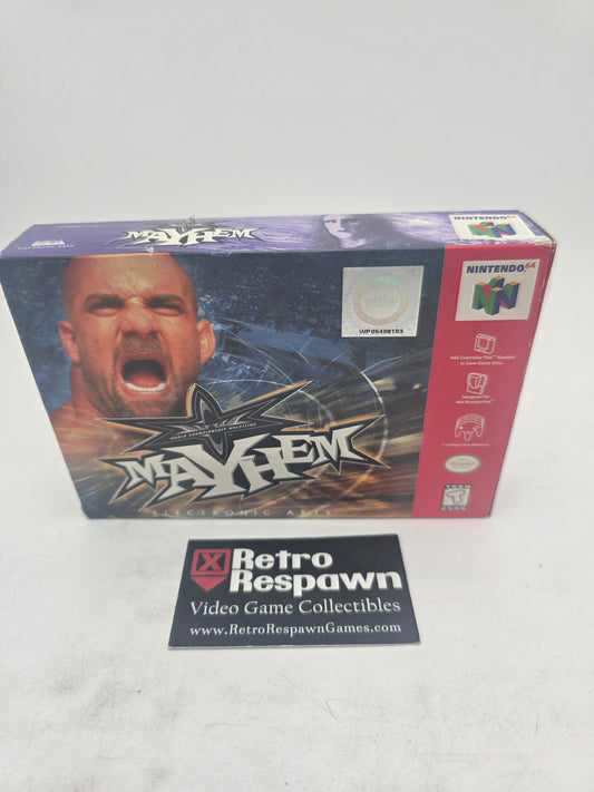 WCW Mayhem - Nintendo 64 (Complete)