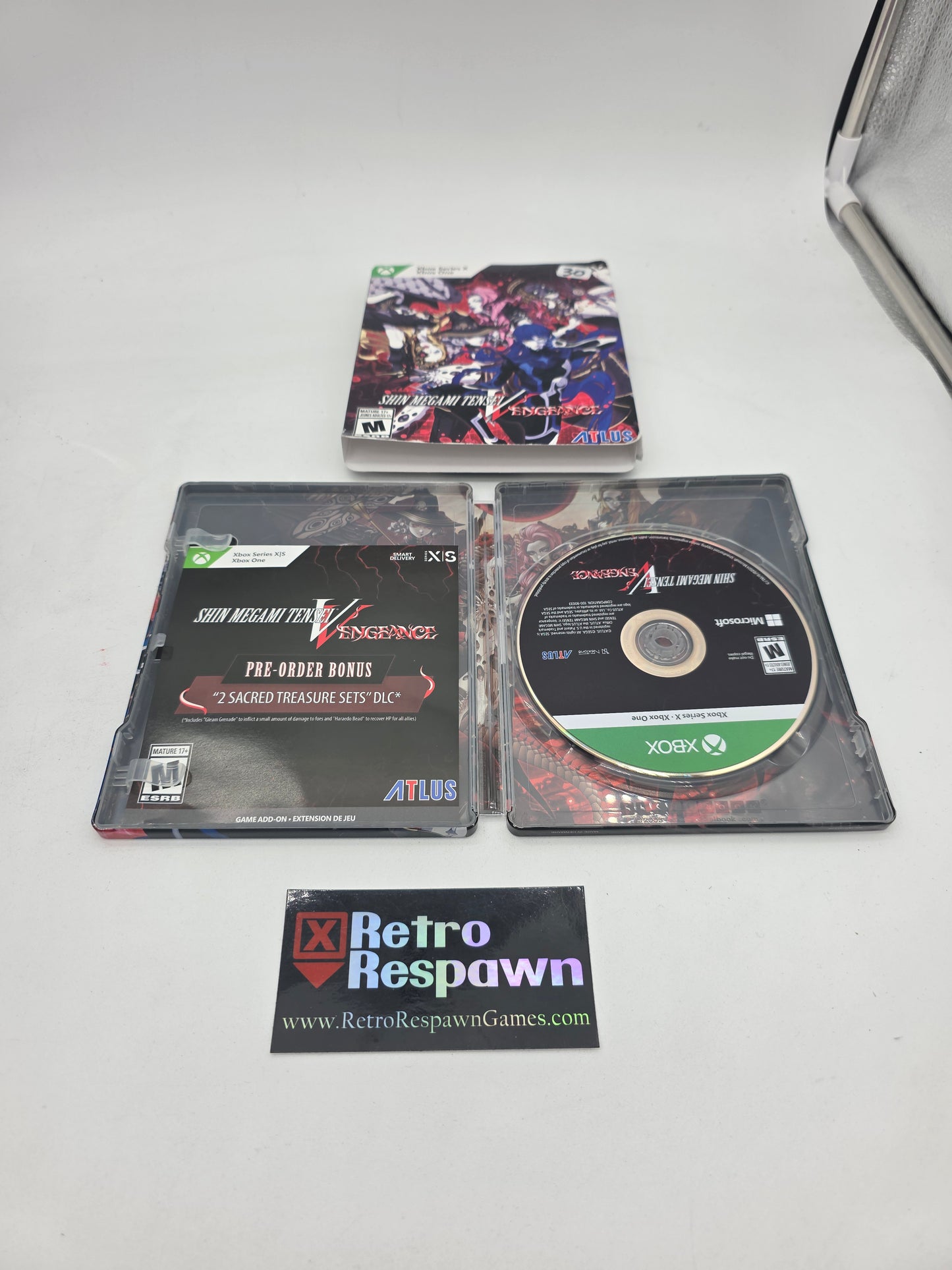 Shin Megami Tensei V: Vengeance [Steelbook] - Xbox One/Xbox Series X (Complete)