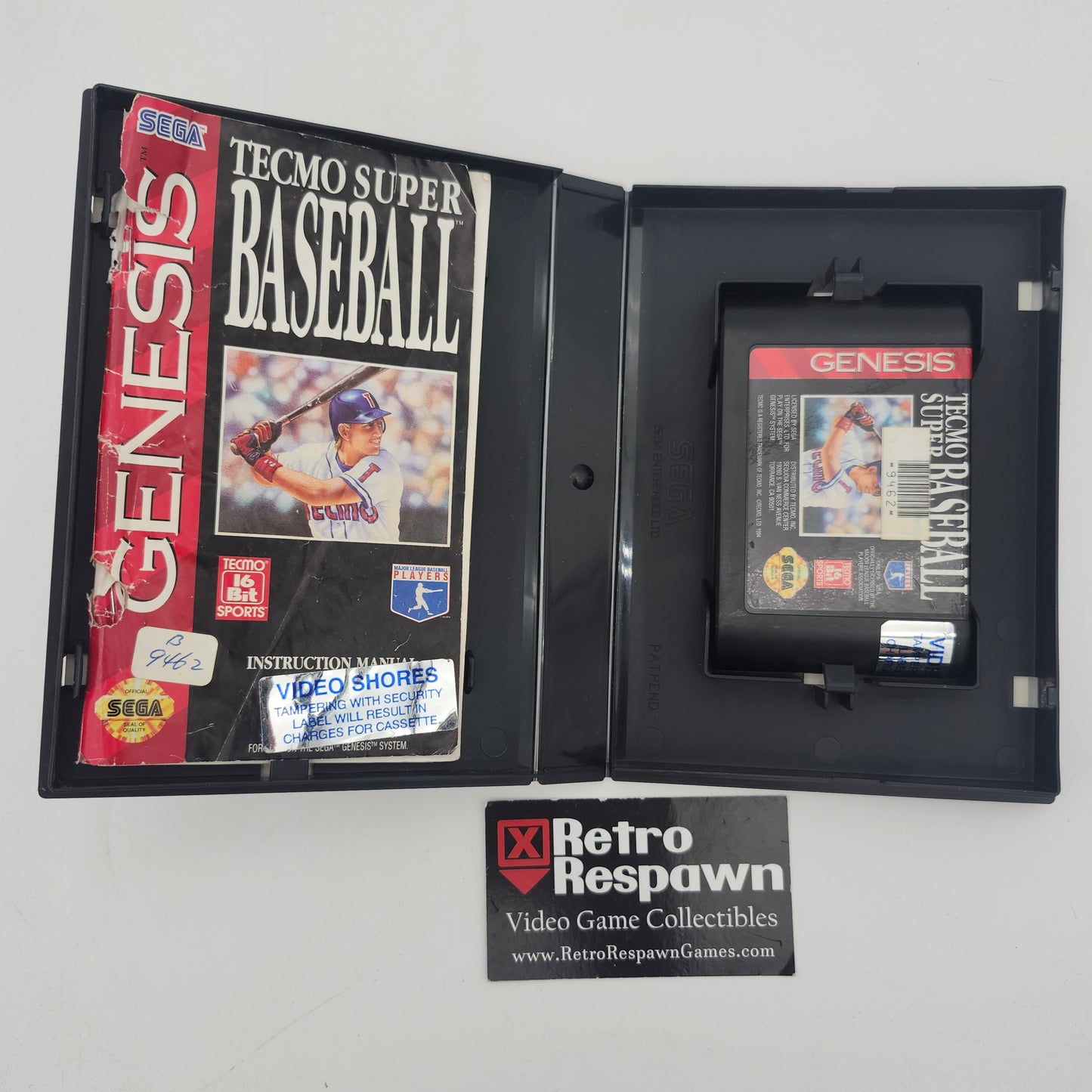 Tecmo Super Baseball - Sega Genesis (Complete)