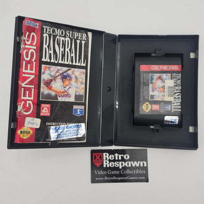 Tecmo Super Baseball - Sega Genesis (Complete)