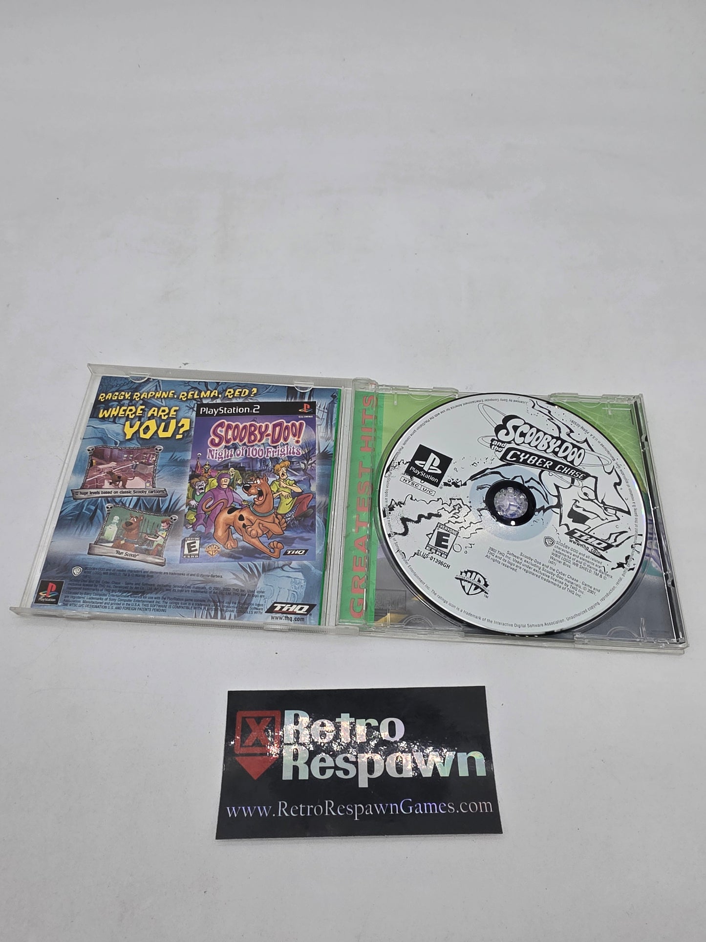 Scooby Doo Cyber Chase [Greatest Hits] - Playstation (Complete)