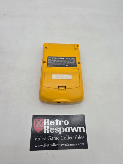 Game Boy Color Yellow - GameBoy Color (Console Only)