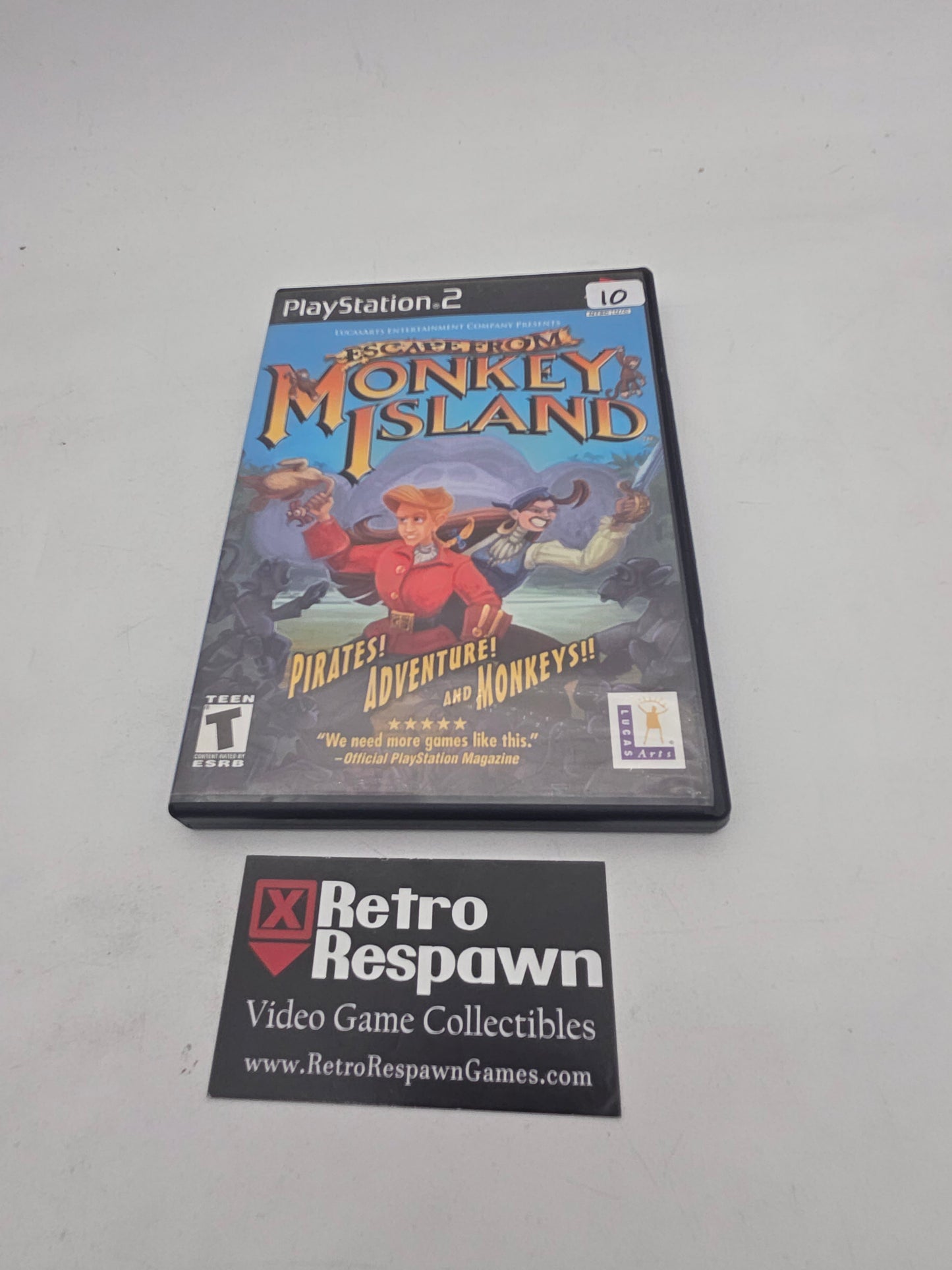 Escape from Monkey Island - Playstation 2 (Complete)