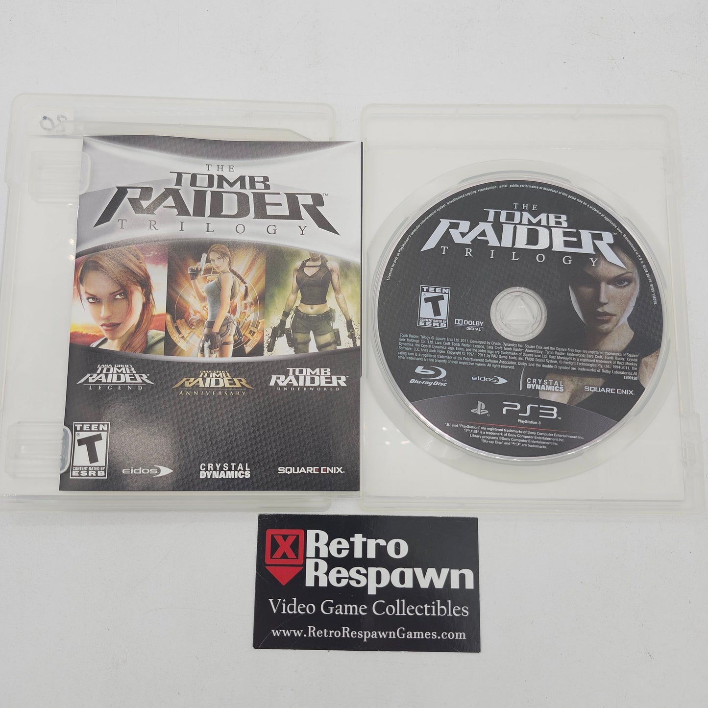 Tomb Raider Trilogy - Playstation 3 (Complete)