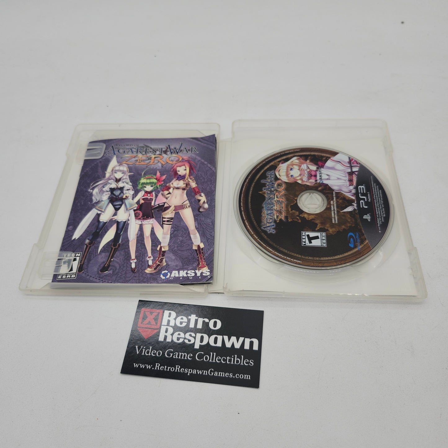 Record of Agarest War Zero - Playstation 3 (Complete)