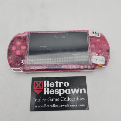 Translucent Pink PSP 3000 - PSP (Console + Charger)
