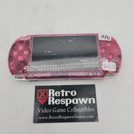 Translucent Pink PSP 3000 - PSP (Console + Charger)