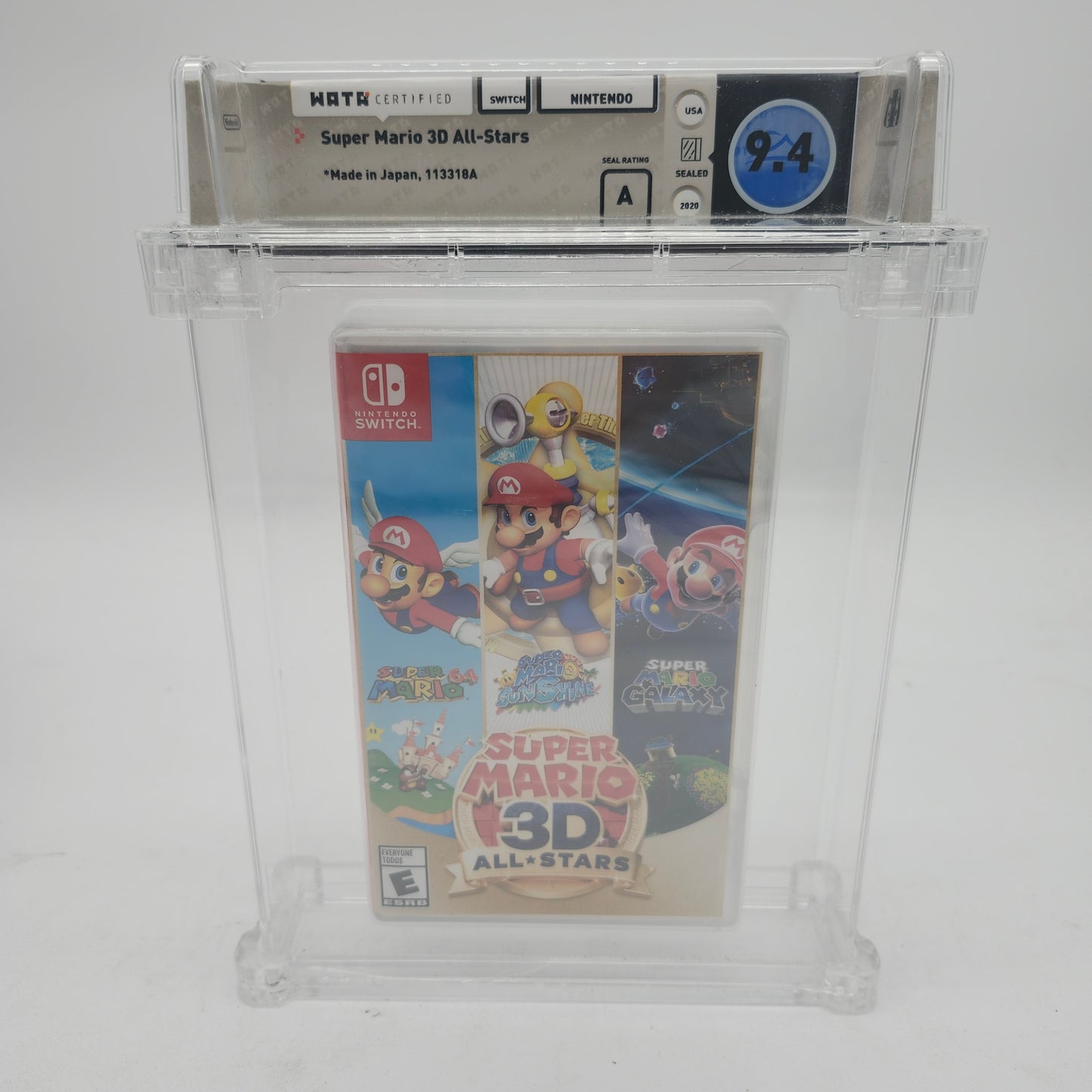 Super Mario 3D All-Stars - Nintendo Switch (Graded Wata 9.4 A)