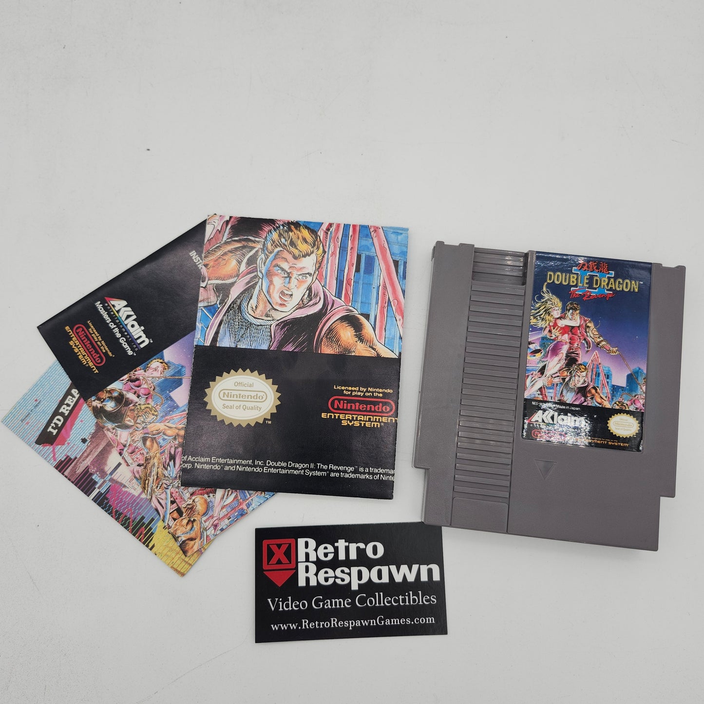 Double Dragon II The Revenge - NES (Complete)
