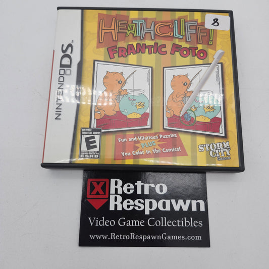 Heathcliff! Frantic Foto - Nintendo DS (Complete)