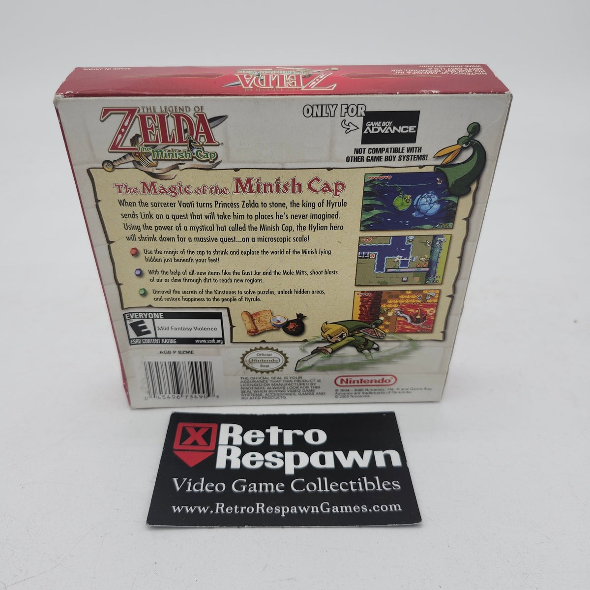 Zelda Minish Cap - GameBoy Advance (Complete)