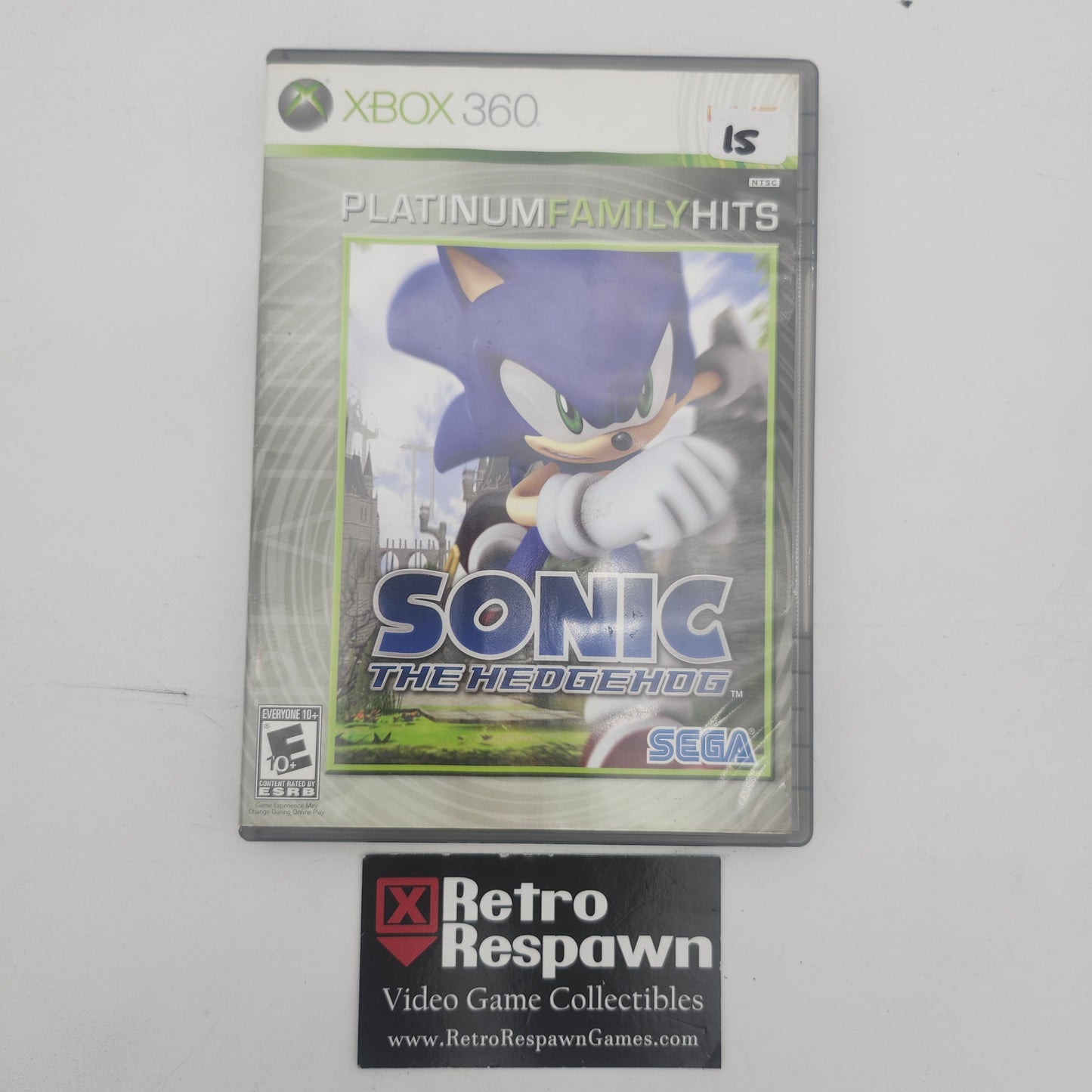 Sonic the Hedgehog [Platinum Family Hits] - Xbox 360 (Complete)