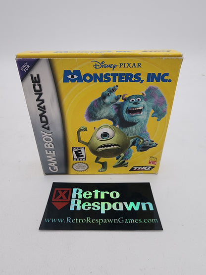 Monsters Inc - GameBoy Advance (Complete)