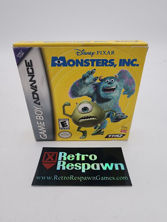 Monsters Inc - GameBoy Advance (Complete)