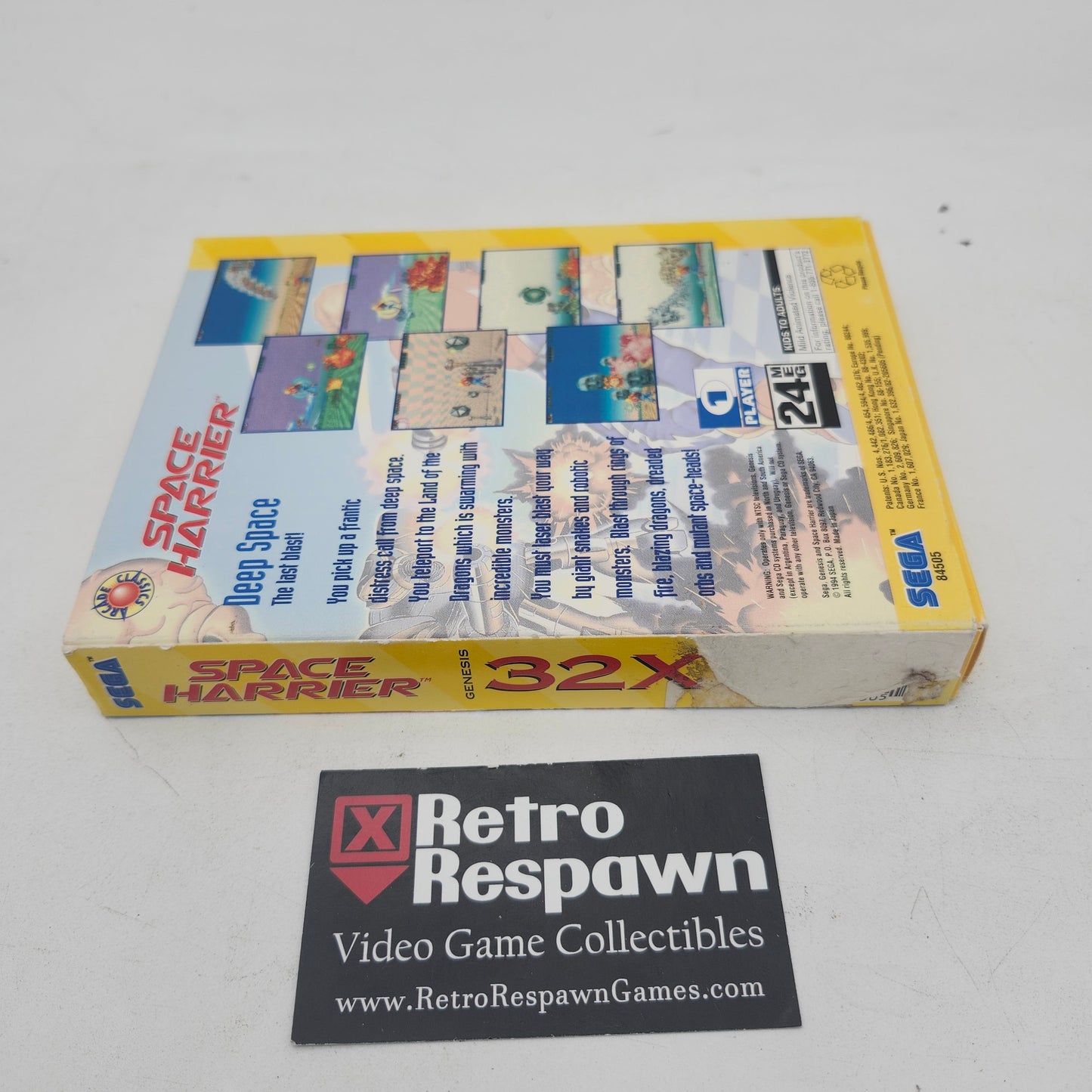 Space Harrier - Sega 32X (Complete)