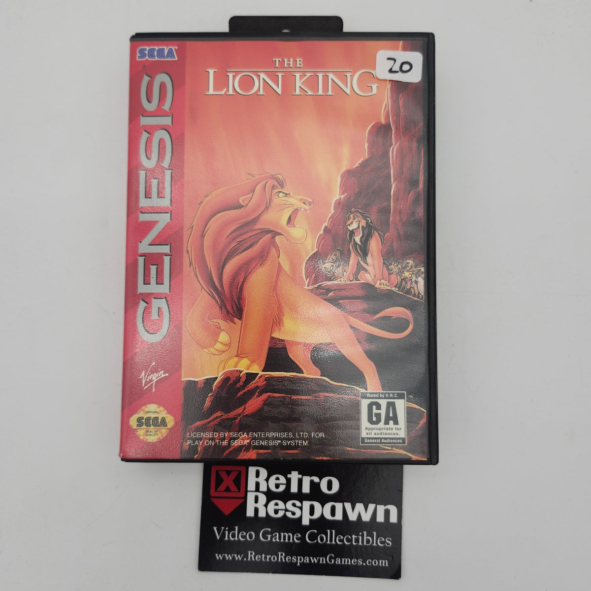 The Lion King - Sega Genesis (Complete)