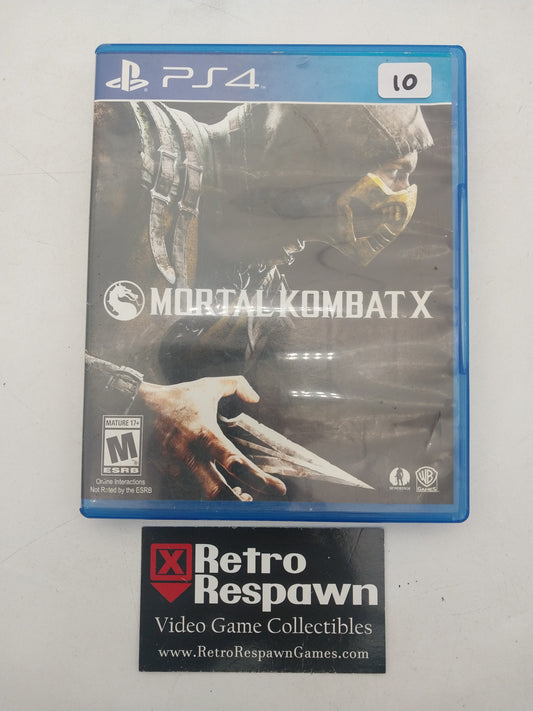 Mortal Kombat X - Playstation 4 (Complete)