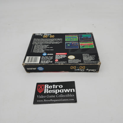 Sterling Sharpe: End 2 End - Super Nintendo (Complete)