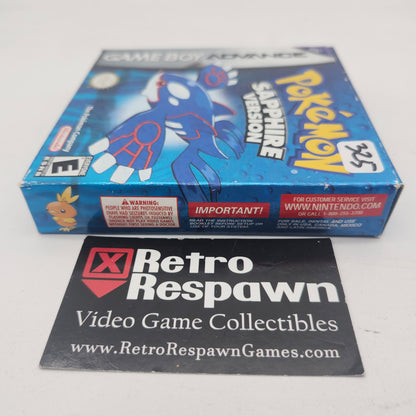 Pokemon Sapphire - GameBoy Advance (Complete)