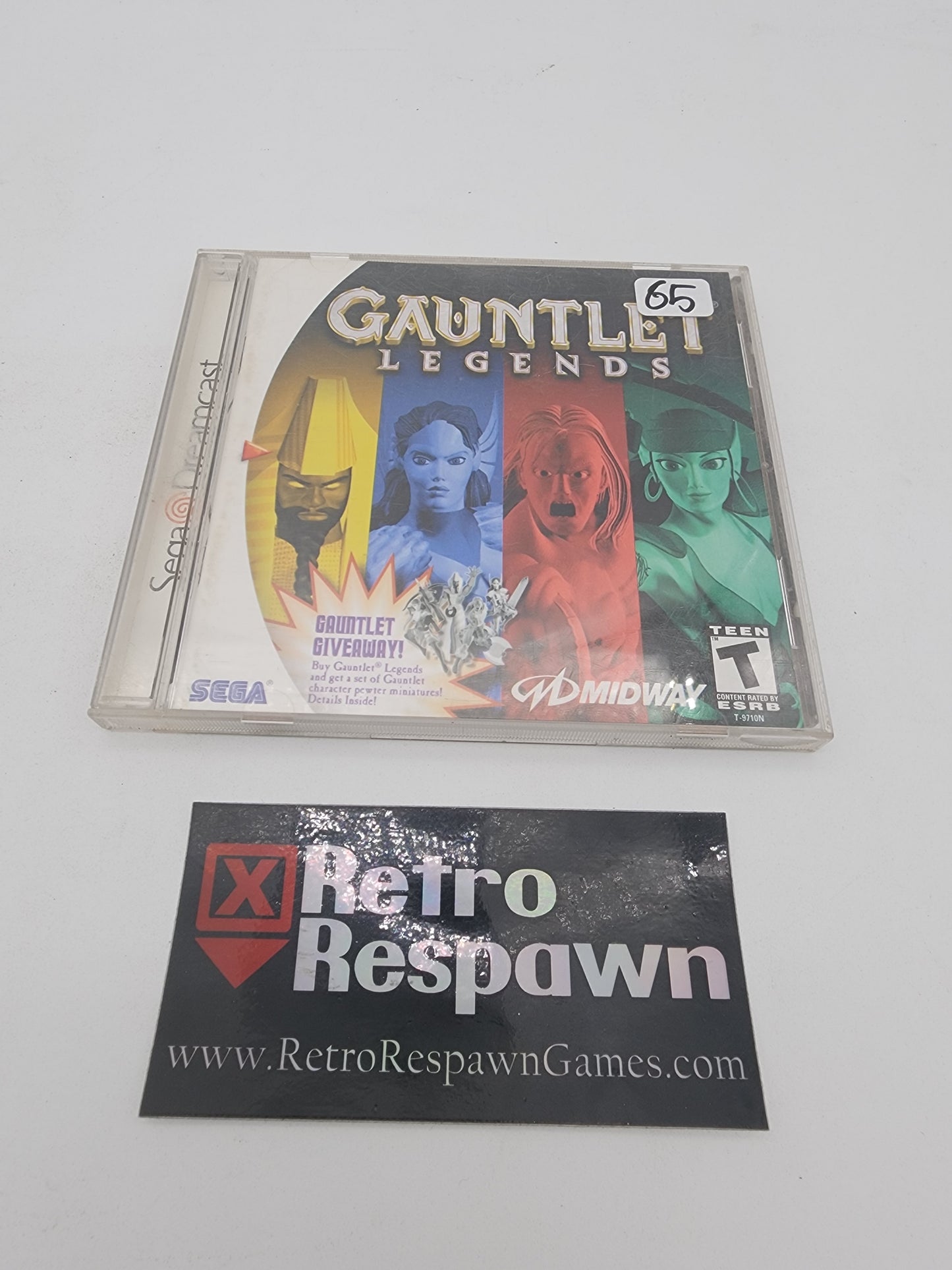 Gauntlet Legends - Sega Dreamcast (Complete)