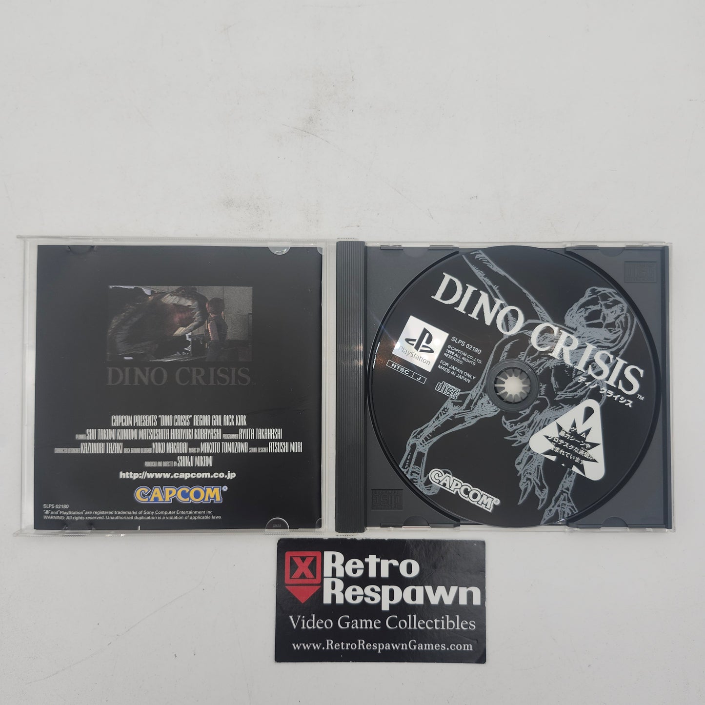 Dino Crisis - JP Playstation (Complete)