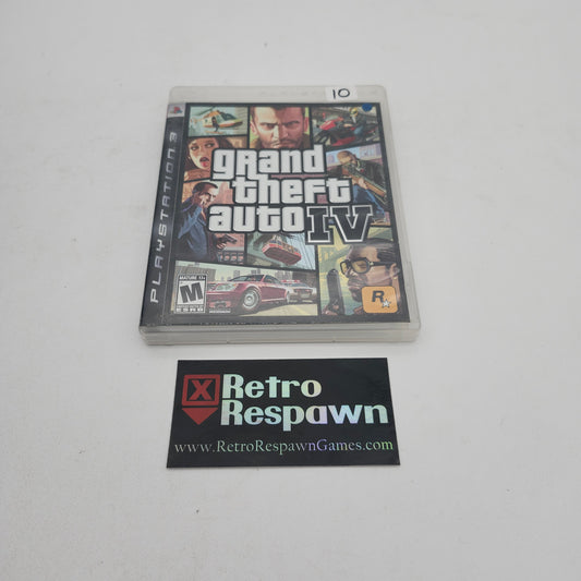 Grand Theft Auto IV - Playstation 3 (Complete)