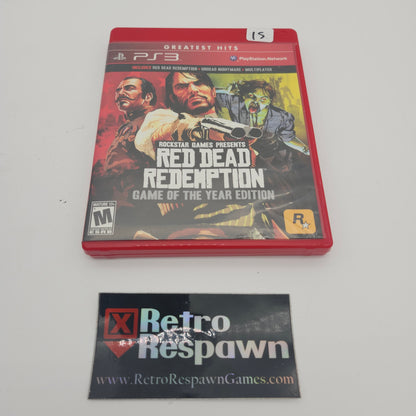Red Dead Redemption [Game of the Year] - Playstation 3 (Complete)