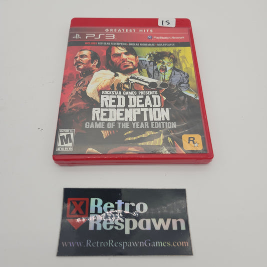 Red Dead Redemption [Game of the Year] - Playstation 3 (Complete)