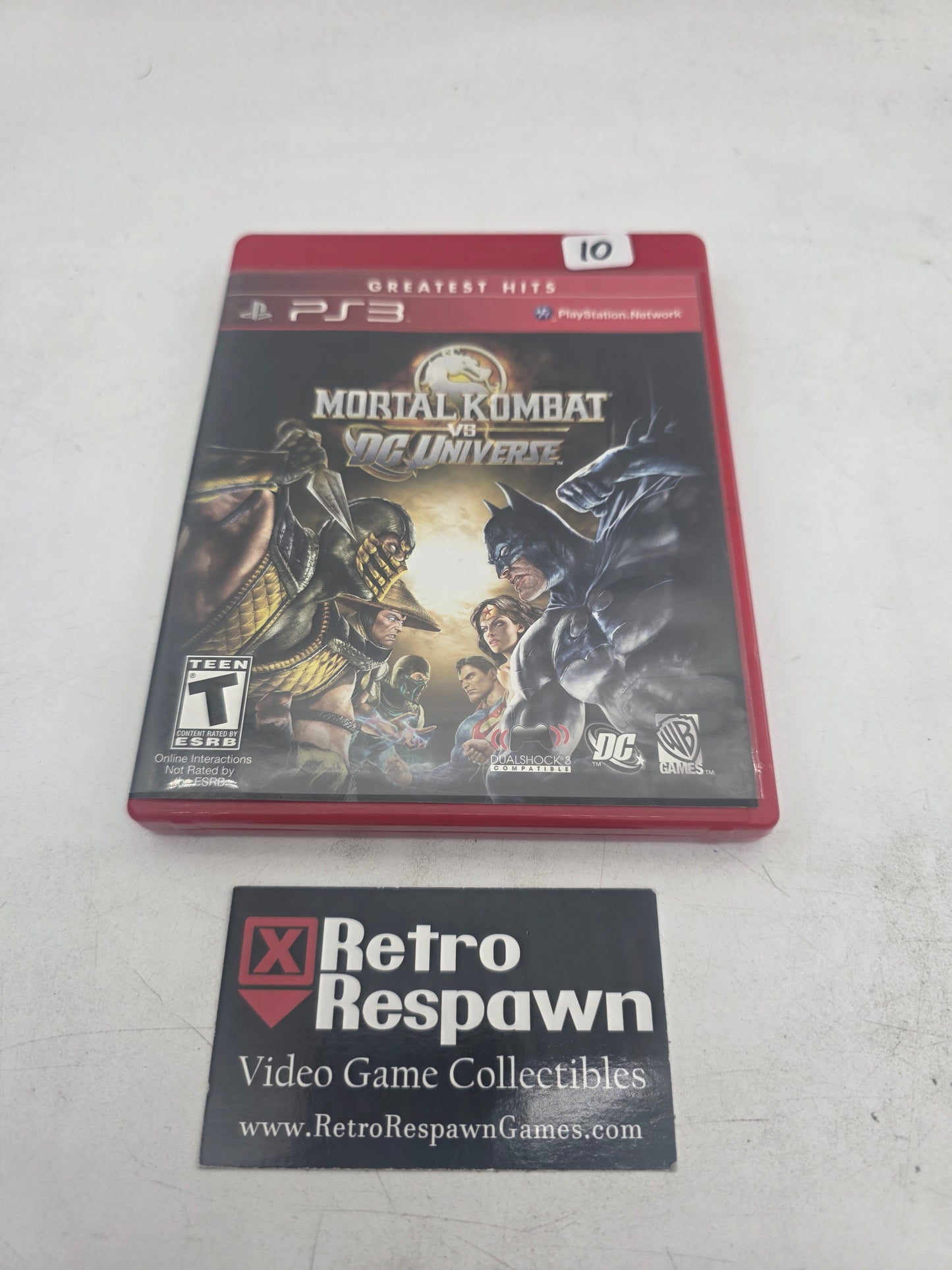 Mortal Kombat vs. DC Universe [Greatest Hits] - Playstation 3 (Complete)