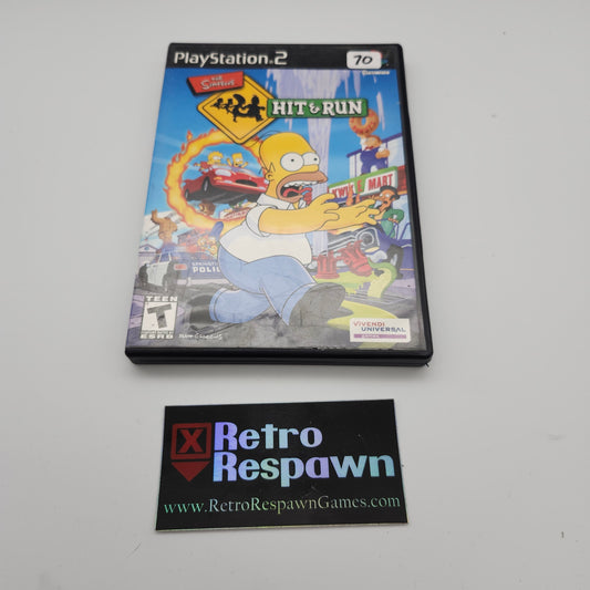 The Simpsons Hit and Run - Playstation 2 (Complete)