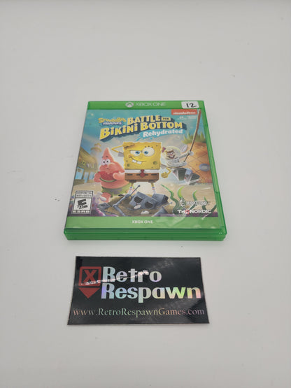 Spongebob Squarepants Battle for Bikini Bottom: Rehydrated - Xbox One (Complete)