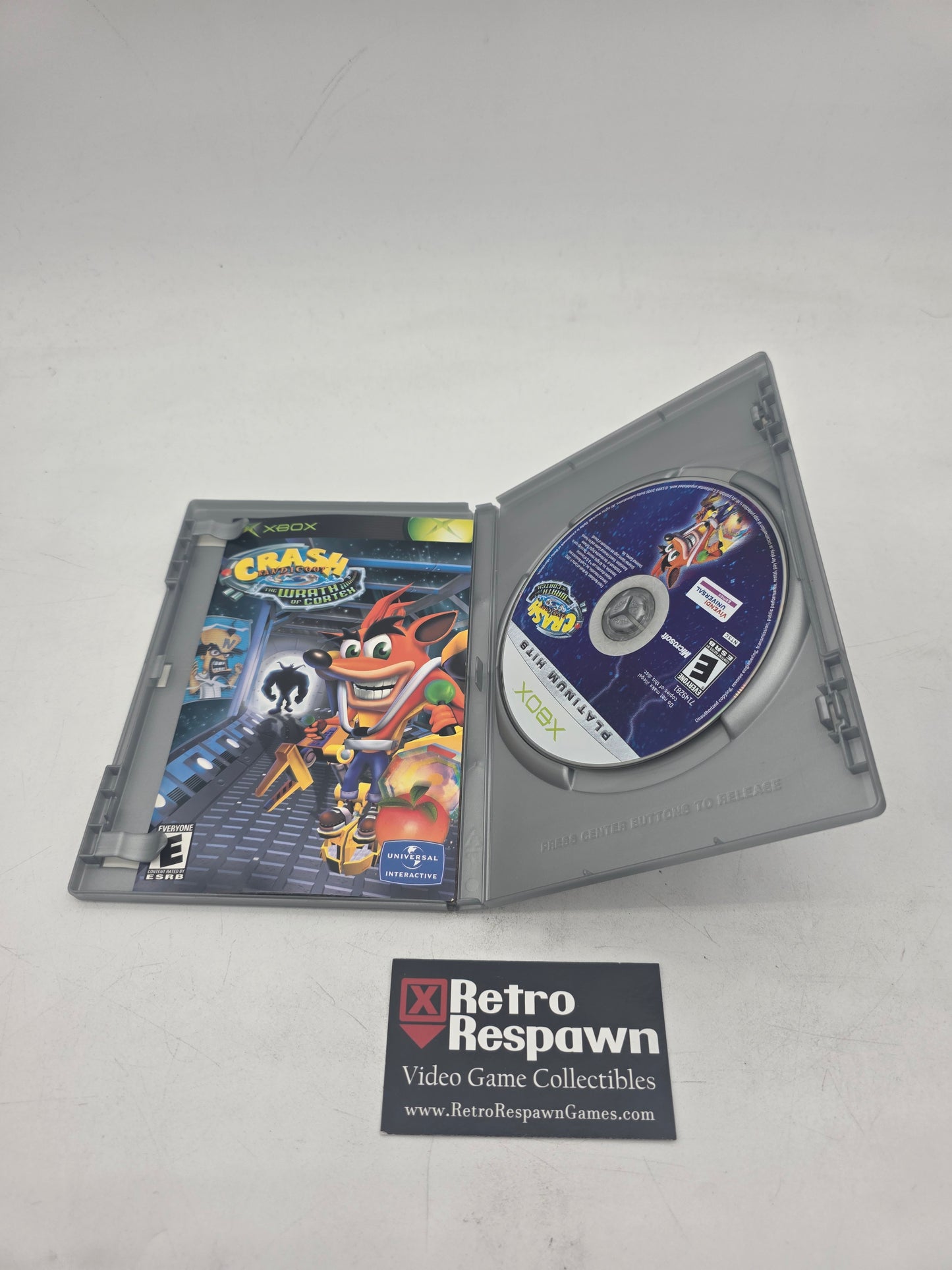 Crash Bandicoot The Wrath of Cortex [Platinum Hits] - Xbox (Complete)
