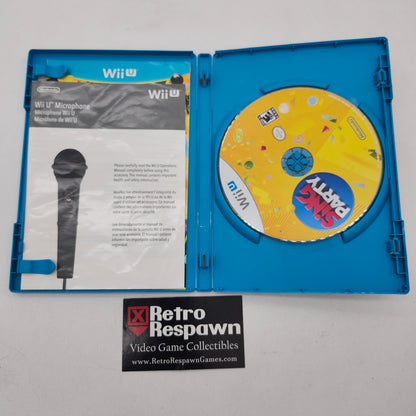 Sing Party - Wii U (Complete)