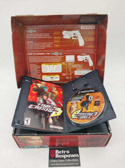 Time Crisis 3 [Two Gun Bundle] - Playstation 2 (Complete)