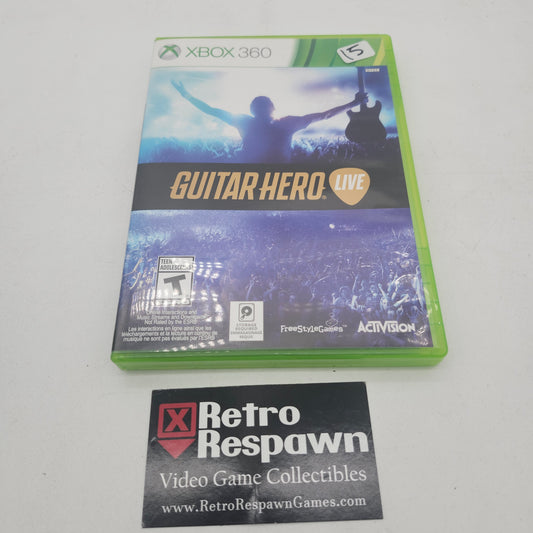Guitar Hero Live - Xbox 360 (Complete)