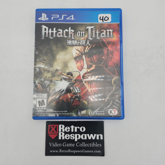 Attack on Titan - Playstation 4 (Complete)