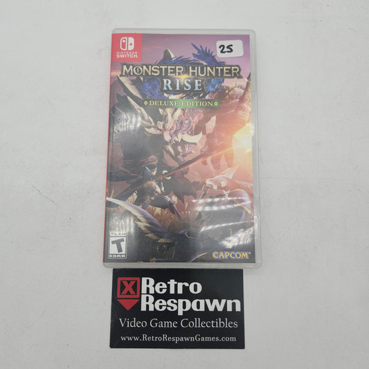 Monster Hunter Rise [Deluxe Edition] - Nintendo Switch (Complete)