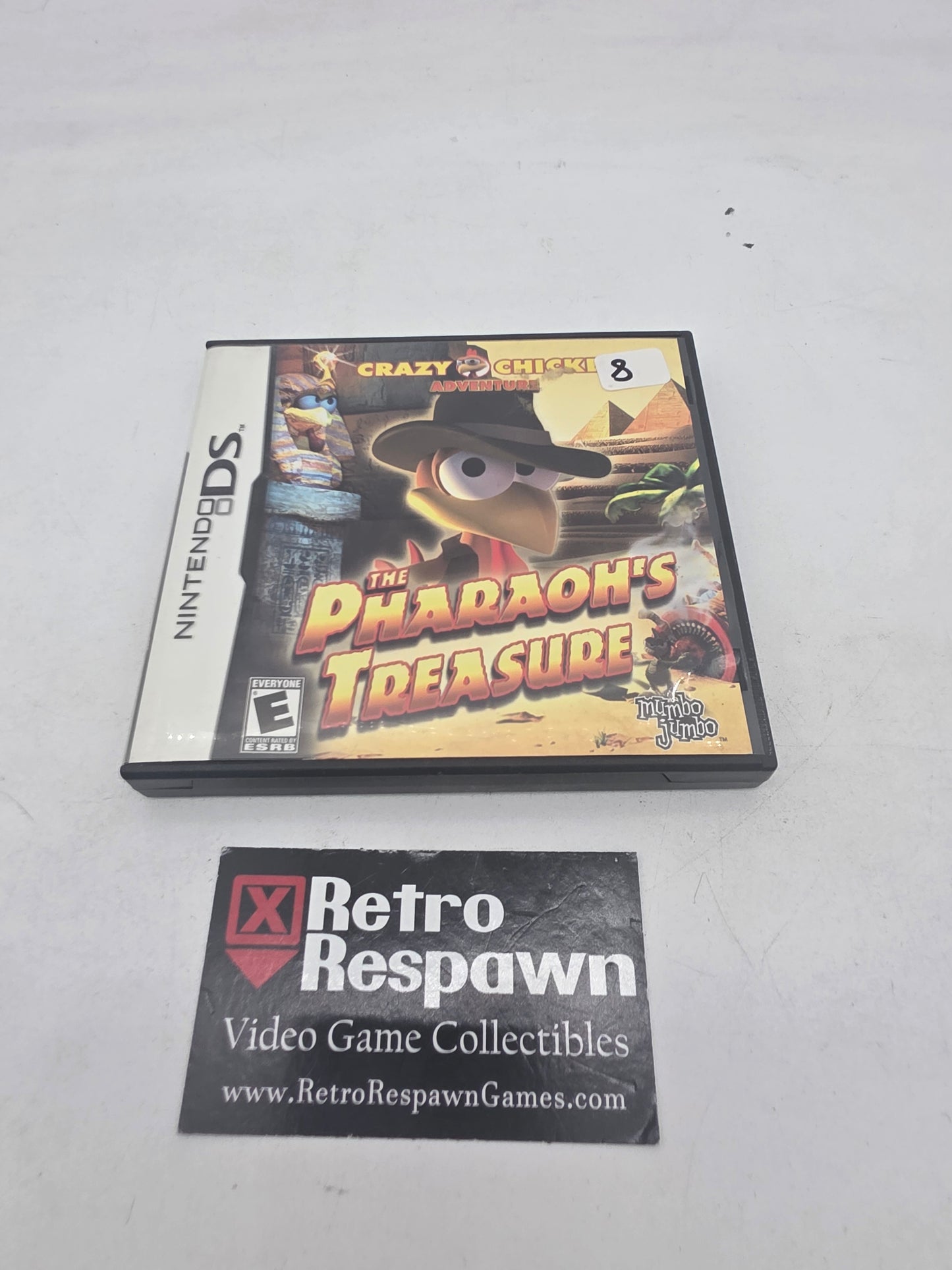Crazy Chicken: The Pharaoh's Treasure - Nintendo DS (Complete)