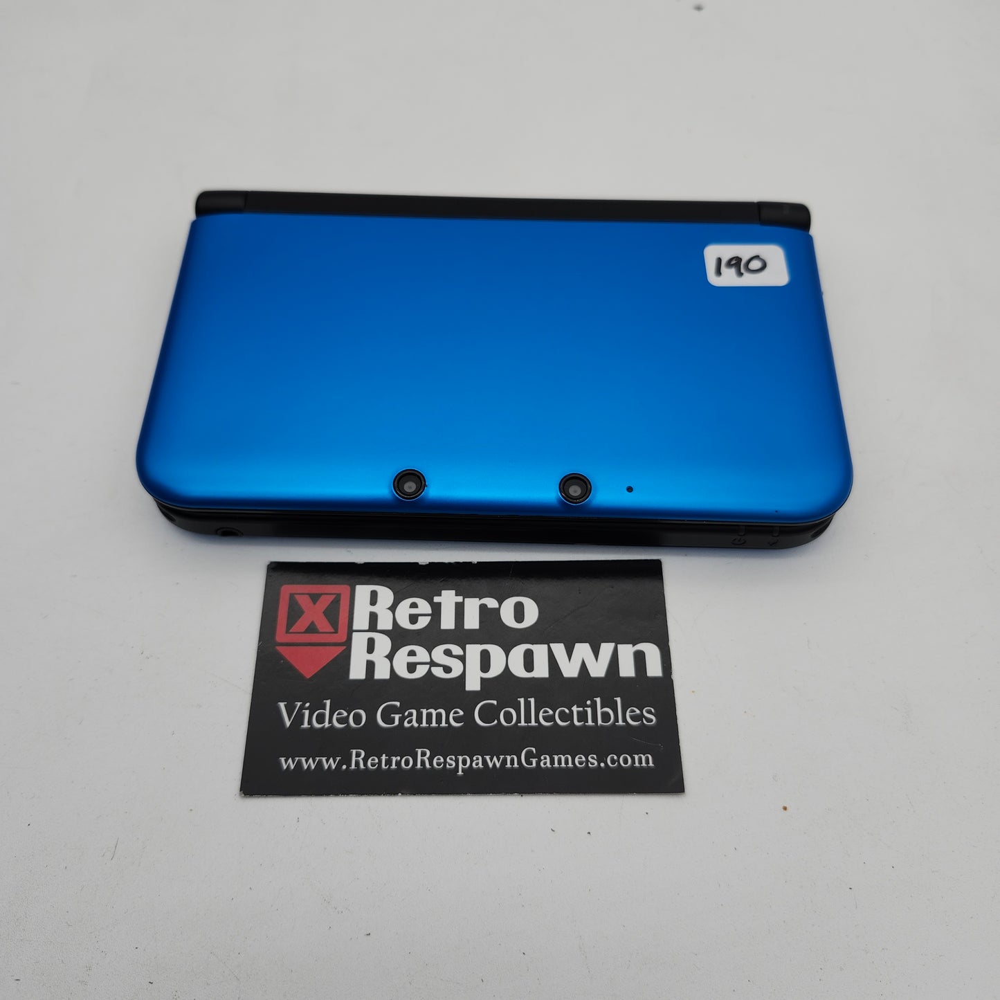 Nintendo 3DS XL Black & Blue - Nintendo 3DS (Console + Charger)